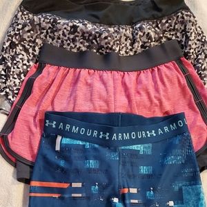 Girls athletic shorts $3 each